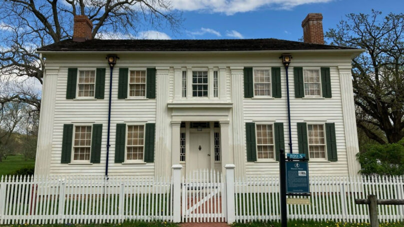 The Mansion House in Nauvoo, where Joseph and Emma Smith moved in 1843. ©2024 by Intellectual Reserve, Inc. All rights reserved.