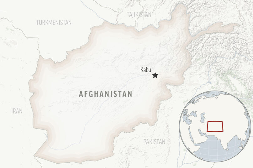 This is a locator map for Afghanistan with its capital, Kabul. (AP Photo)