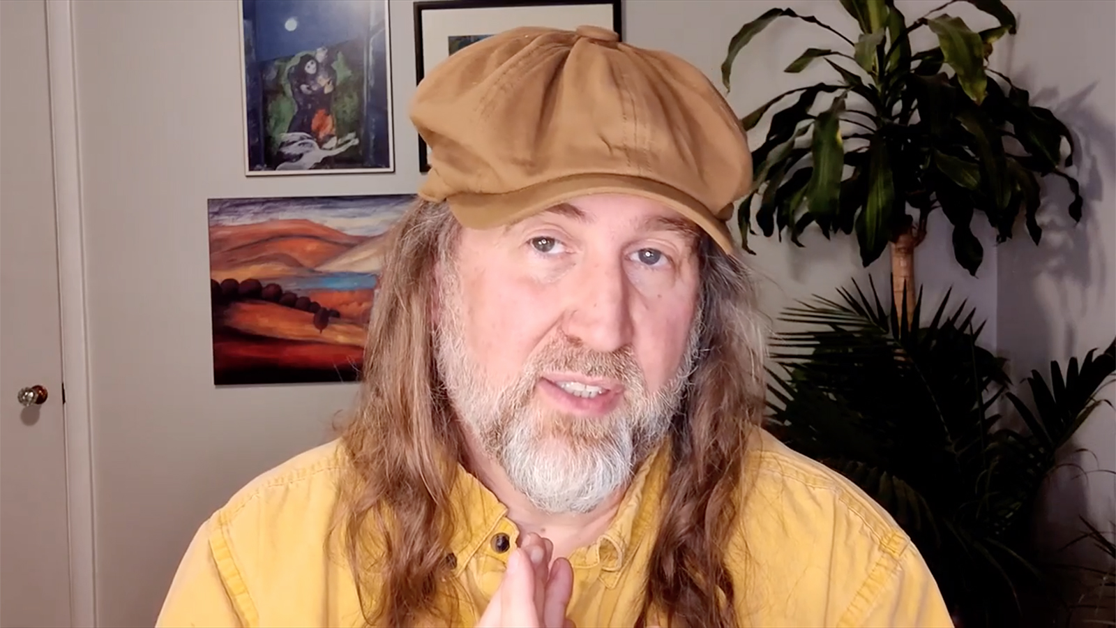 Pastor Bruxy Cavey in 2021. Viedeo screen grab