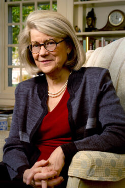 Professor Diana Eck will retire at the end of the Spring 2024 semester from her role with the Harvard Divinity School. (Photo courtesy Harvard Divinity School)