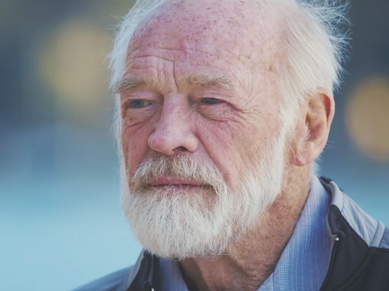 Eugene Peterson. Video screenshot via Youtube