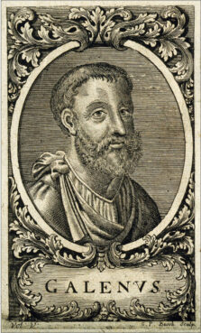 Engraving of Galen by Georg Paul Busch. (Image courtesy of Wikipedia/Creative Commons)