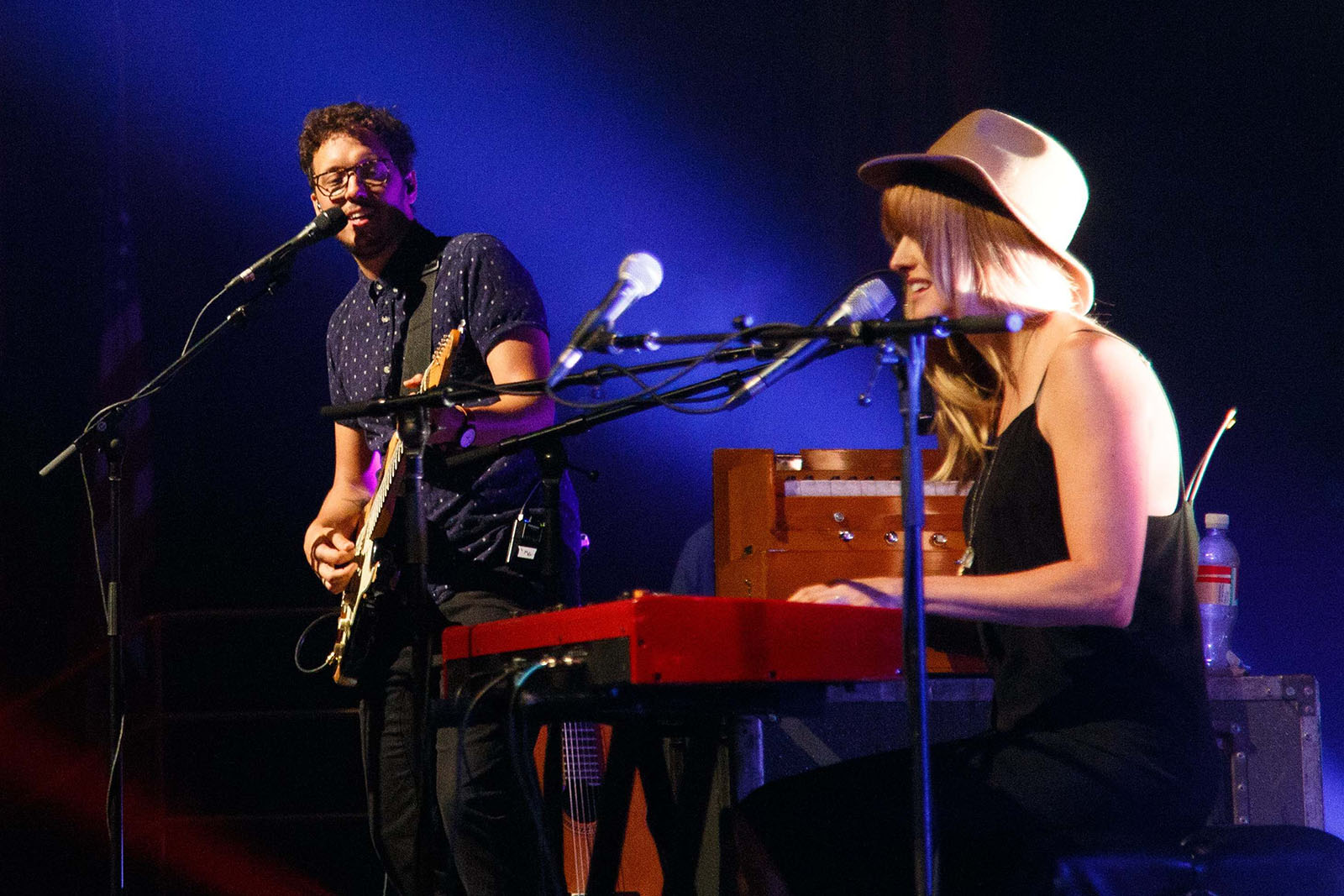 Michael and Lisa Gungor performing live in August 2015. (Photo by Jacob Penderworth/Wikimedia/Creative Commons)