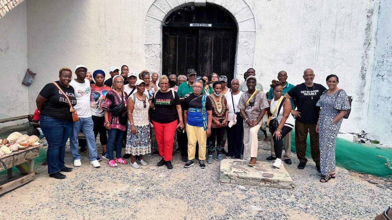 Lott Carey Baptist Foreign Mission Society staff and volunteers in Ghana in 2022. (Photo courtesy Lott Carey)