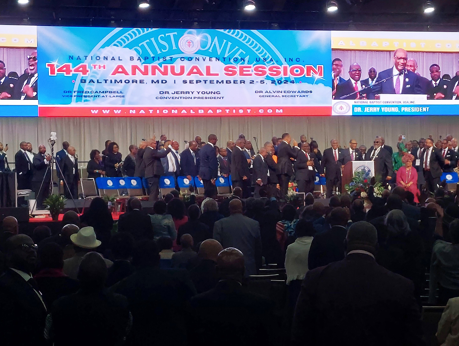 The 144th Annual Session of the National Baptist Convention wrapped up for the year on Thursday, Sept. 5, 2024, in Baltimore. RNS photo by Adelle M. Banks