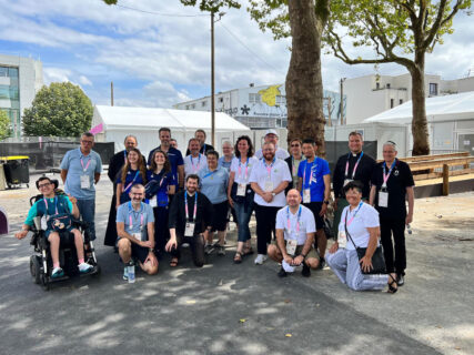 A variety of chaplains available to athleetes at the 2024 Summer Olympics in Paris. (Photo courtesy of the Rev. Anton Gelyasov, of the Greek Orthodox Metropolis of France)