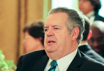 Richard Land at the White House Easter Prayer Breakfast on April 5, 2013. (RNS photo/Adelle M. Banks)