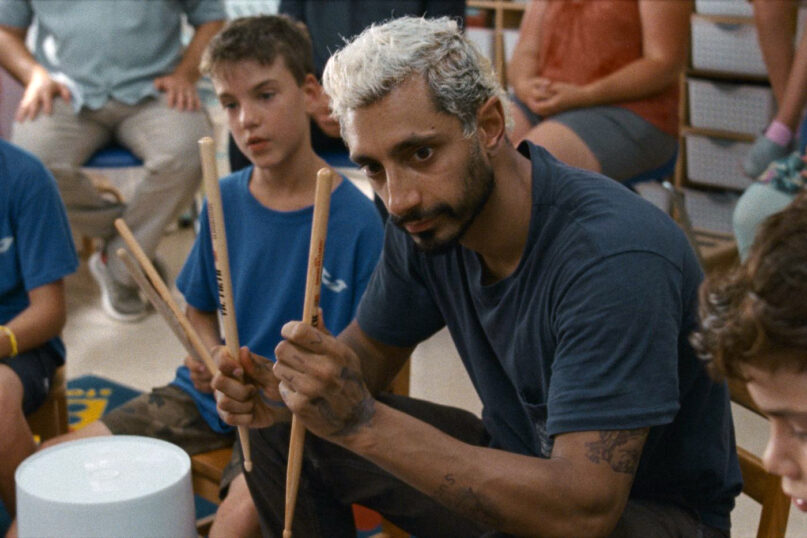 Riz Ahmed in “Sound of Metal.” Photo courtesy of Amazon Studios