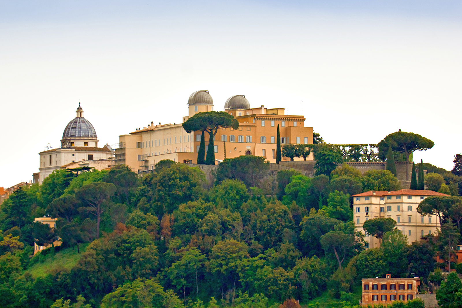 The Vatican Observatory sits atop Castel Gandolfo, south of Rome. (Photo by H. Raab/Wikipedia/Creative Commons)