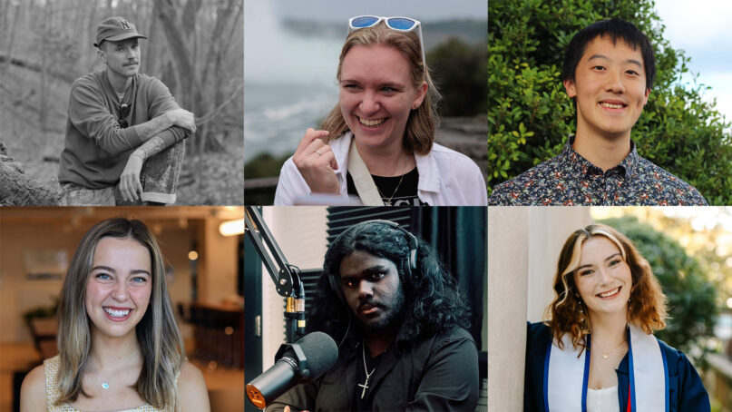 Clockwise from top left: Jacob Pesci, Jacklyn Mae, Kyle Chu, Mary Elizabeth Parker, Isaac Willour and Grace Pixton. (Courtesy photos)
